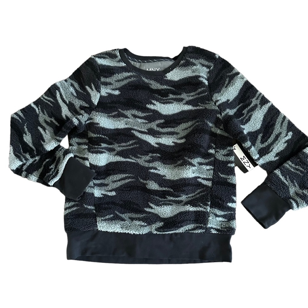 MNY Marc NY fleece performance camo sweatshirt